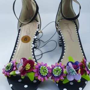 Floral Betsey Johnson Sandal